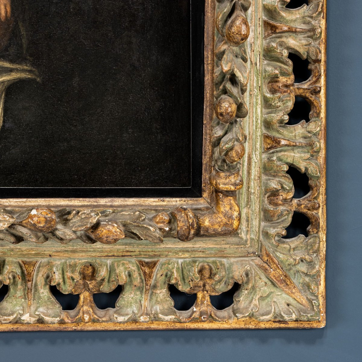 Tableau Ancien Sainte Famille avec Saint Jean du XVIe Siècle  Bartolomeo Ramenghi, école-photo-2