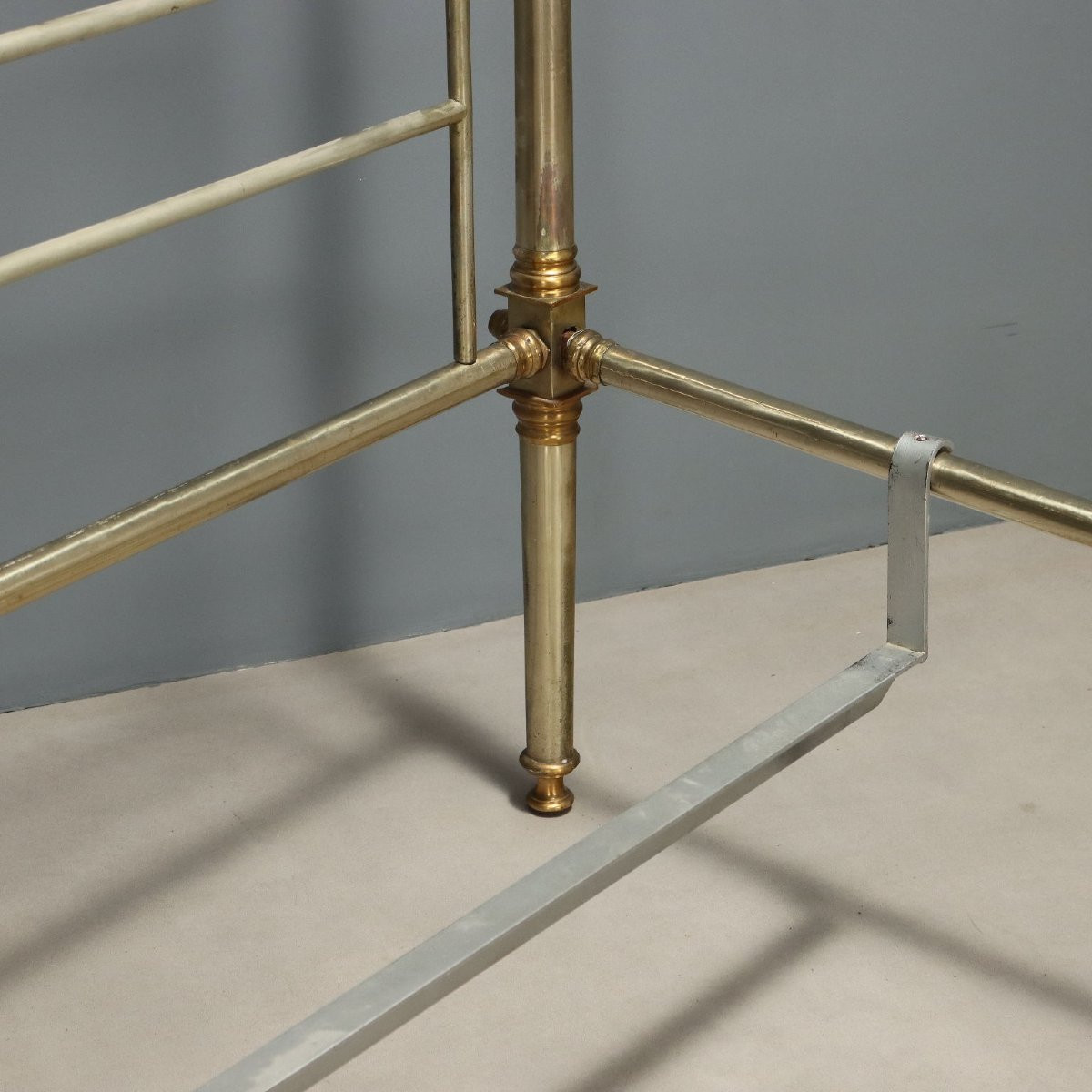 Brass Bed Italy, Late 19th Century-photo-2