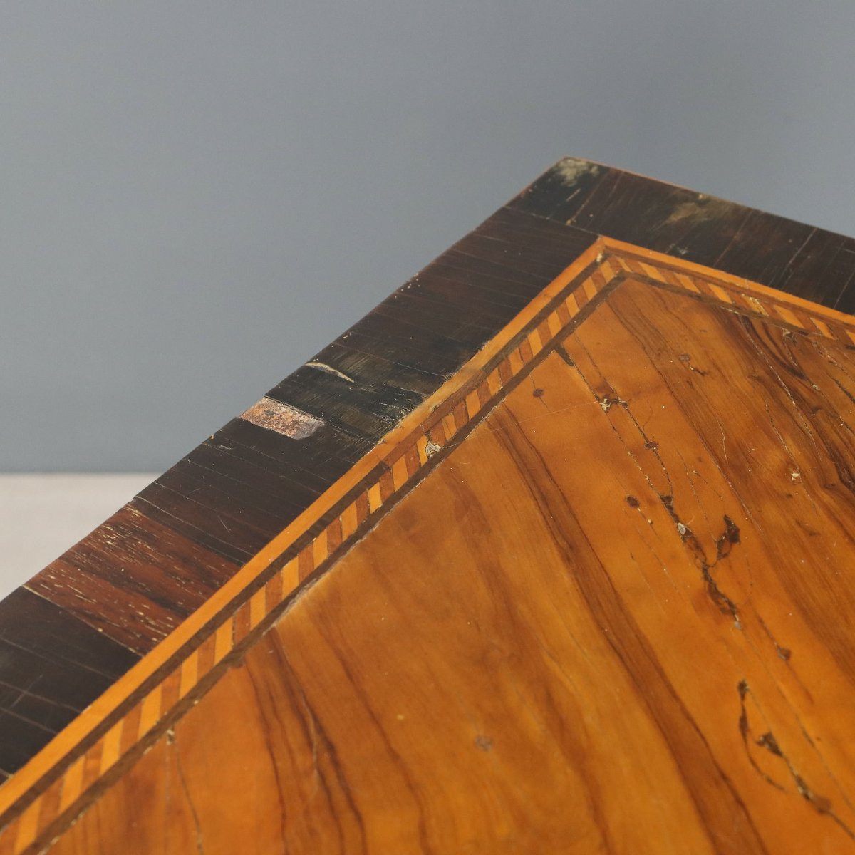 Antique Chest Of Drawers Poplar Bois De Violette XVIII Century-photo-5