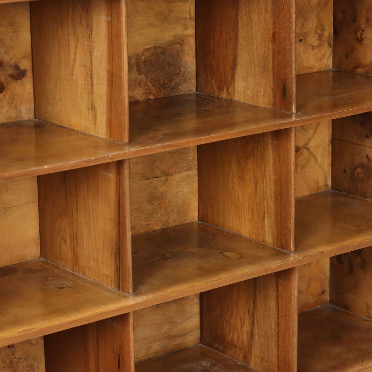 Antique Art Deco Bookcase Walnut Bronze Italy XIX Century-photo-3