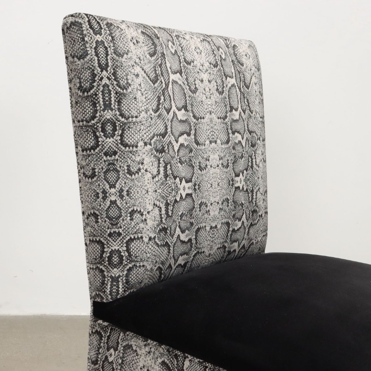 Fauteuils Vintage Jungle Collection Tissu Italie Années 50-60-photo-4