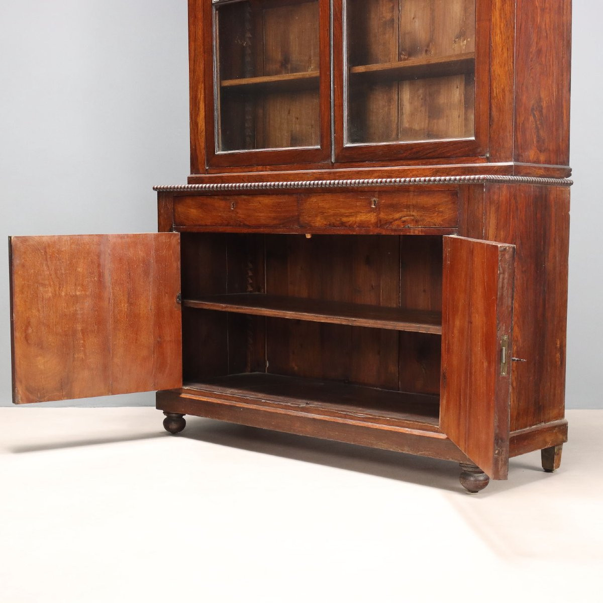 Antique Bookcases Bois De Violette Fir Italy XIX Century-photo-3