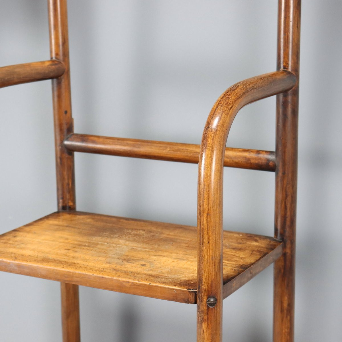 Porte-Manteau Ancien Thonet Hêtre Porte-Parapluie XXe Siècle -photo-1