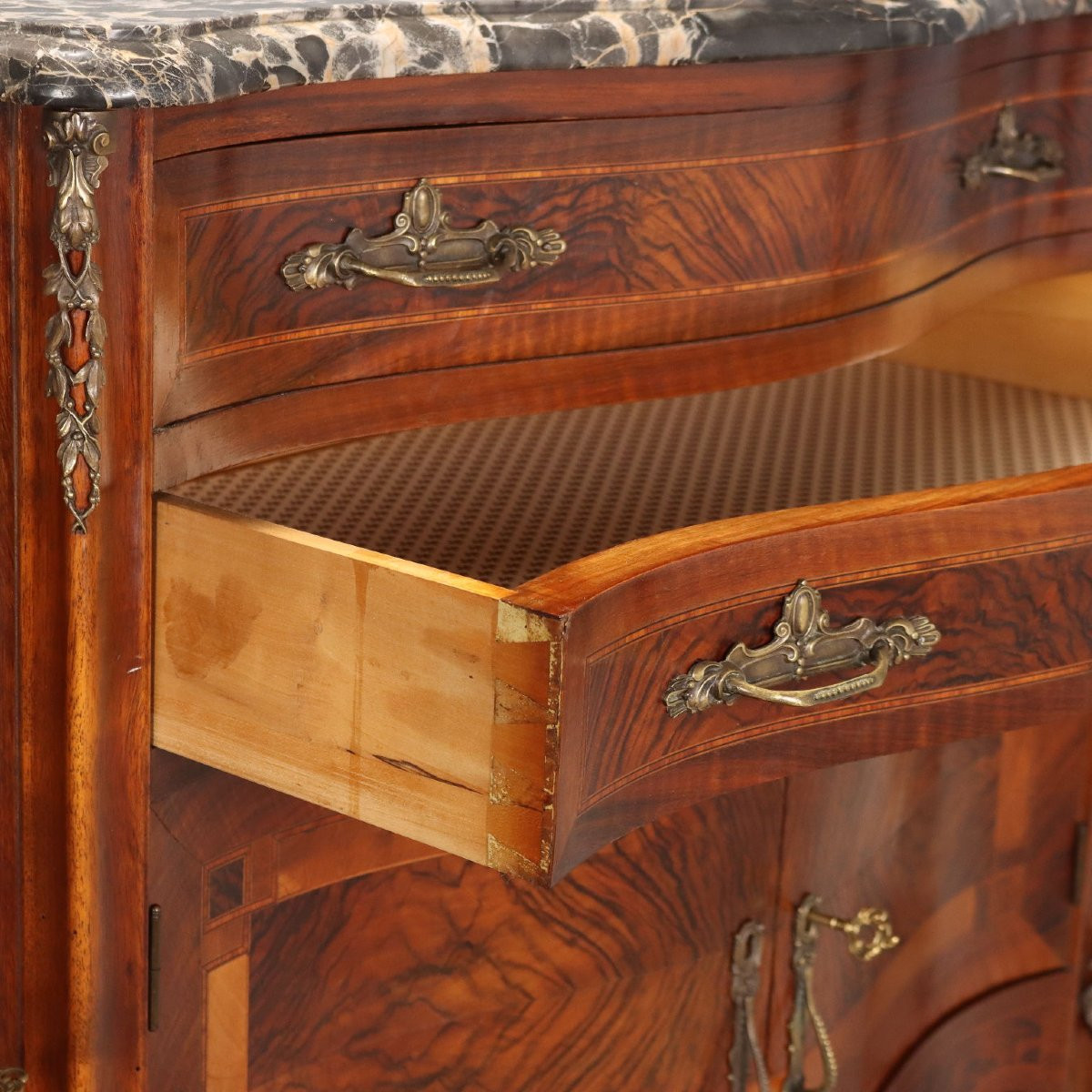 Four Door Sideboard,  Italy, Early 20th Century.-photo-1