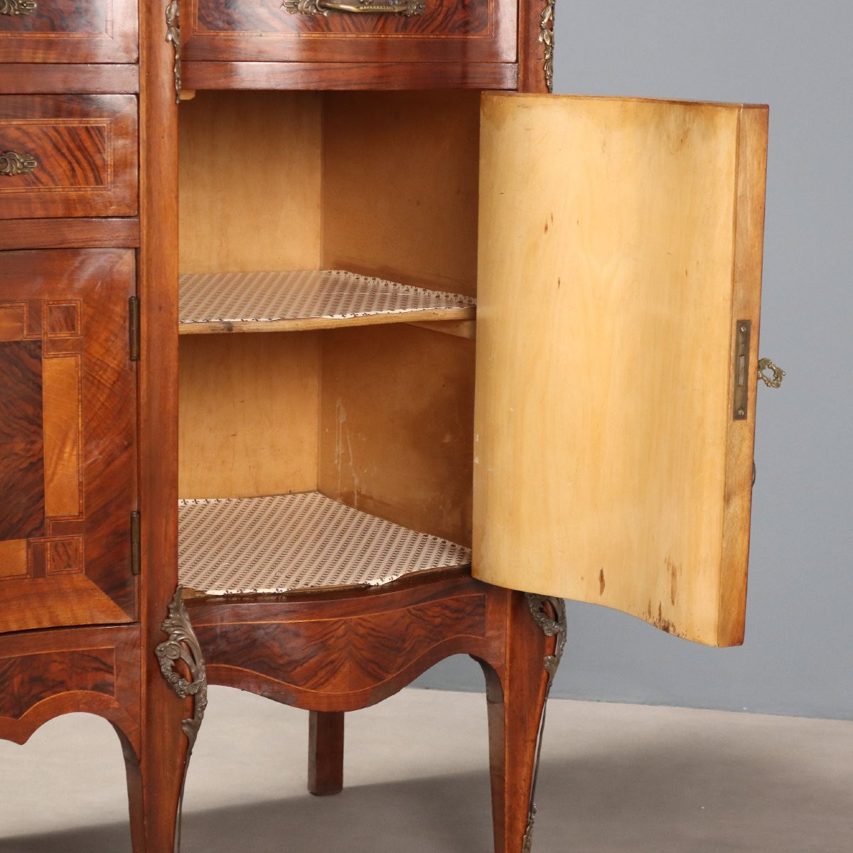 Four Door Sideboard,  Italy, Early 20th Century.-photo-2