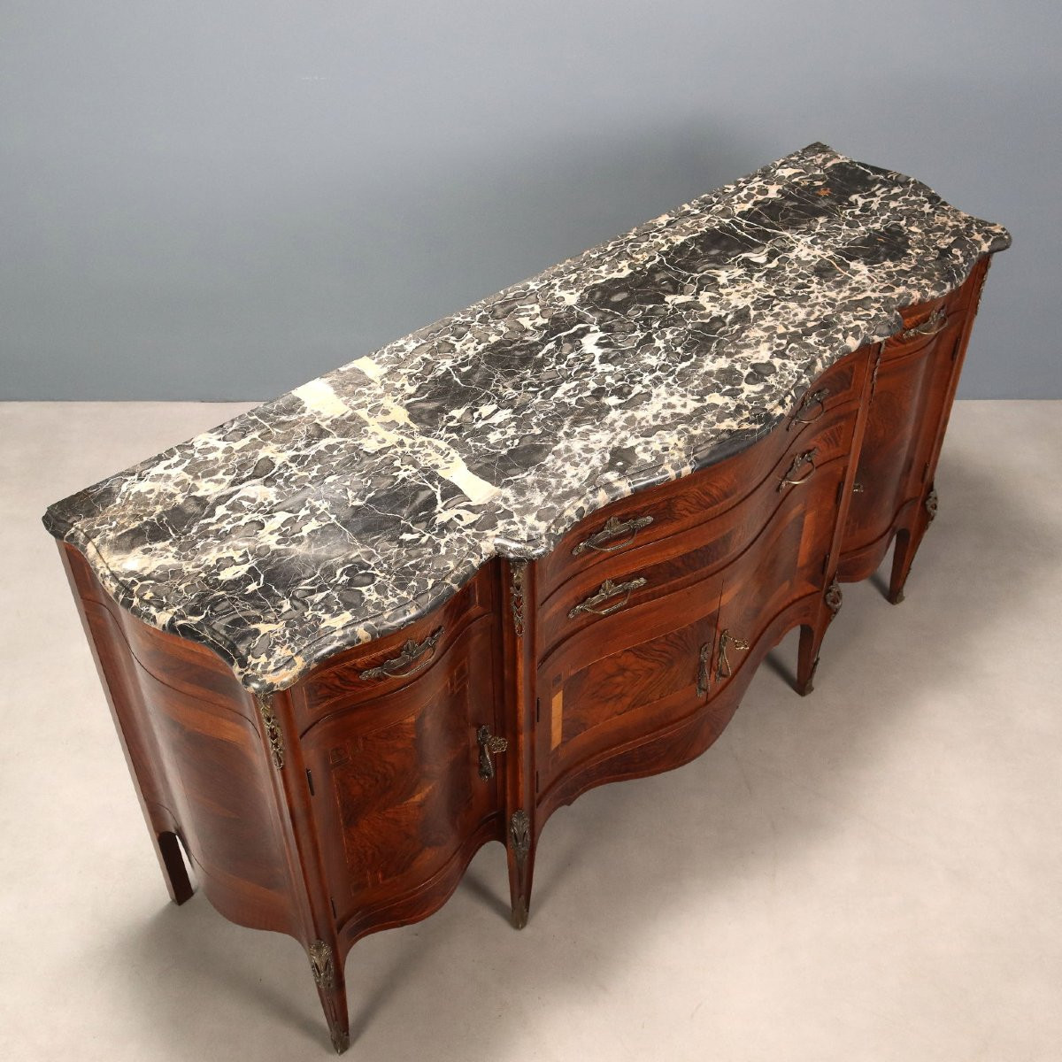 Four Door Sideboard,  Italy, Early 20th Century.-photo-7