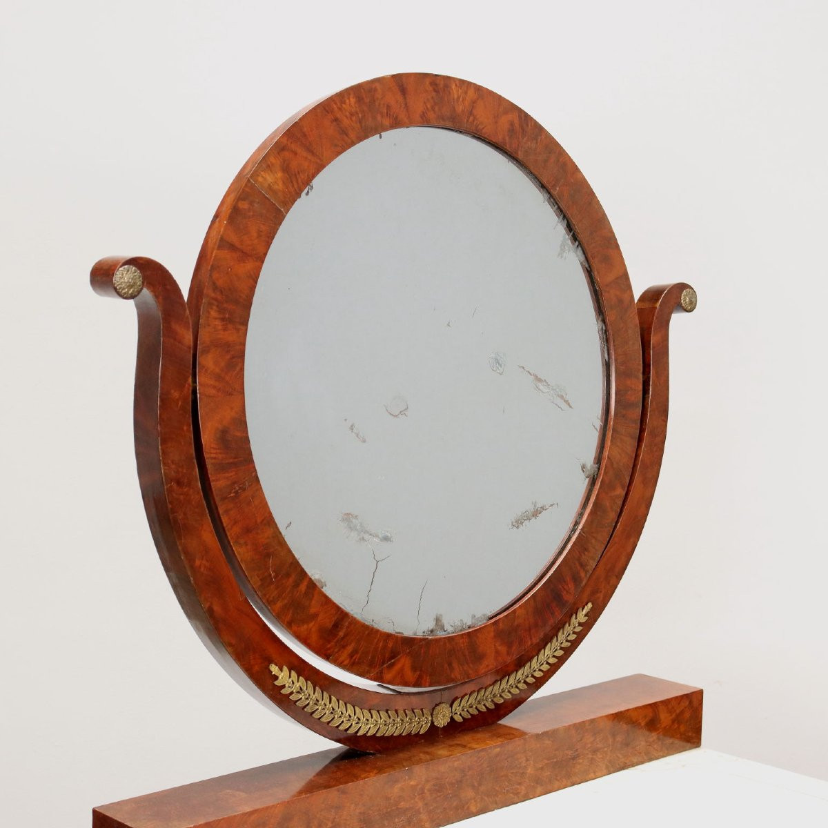 Dressing Table Restoration Mahogany France XIX Century-photo-3