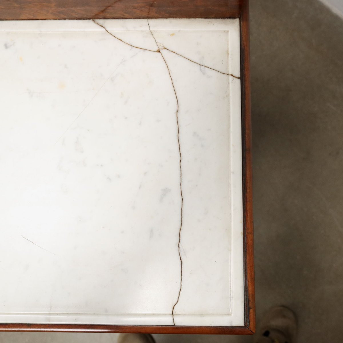 Dressing Table Restoration Mahogany France XIX Century-photo-4