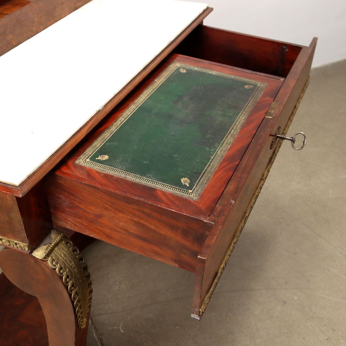 Dressing Table Restoration Mahogany France XIX Century-photo-5