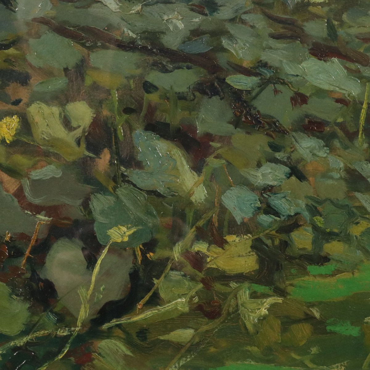 Tableau Moderne Signé Domenico De Bernardi Paysage Italie 1921-photo-4