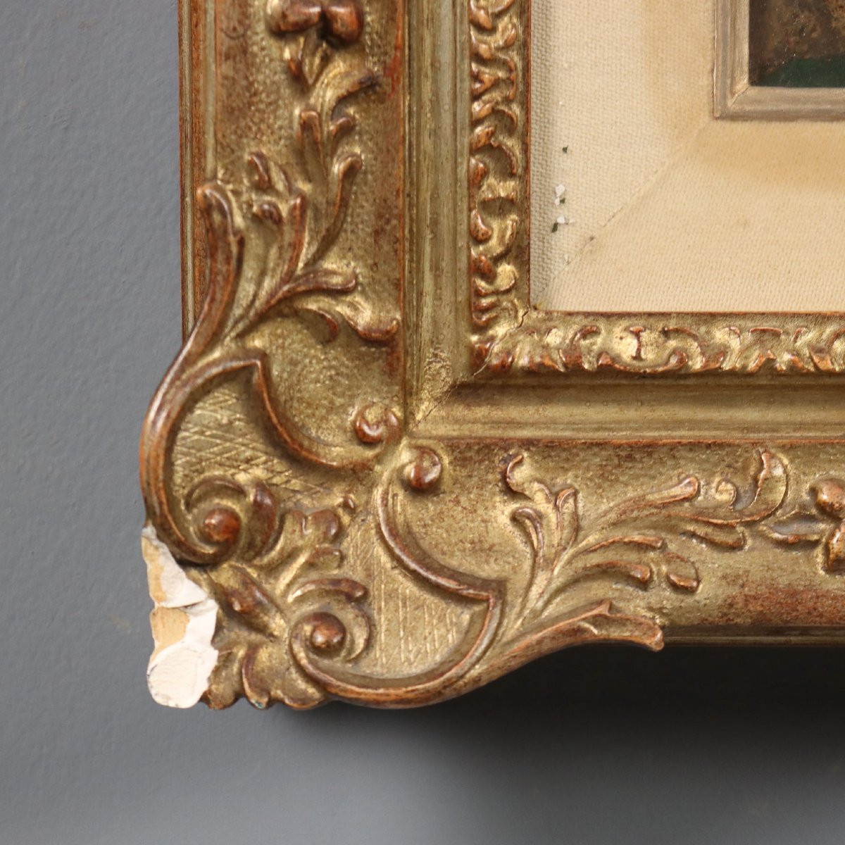 Tableau Moderne Signé Domenico De Bernardi Paysage Italie 1921-photo-3