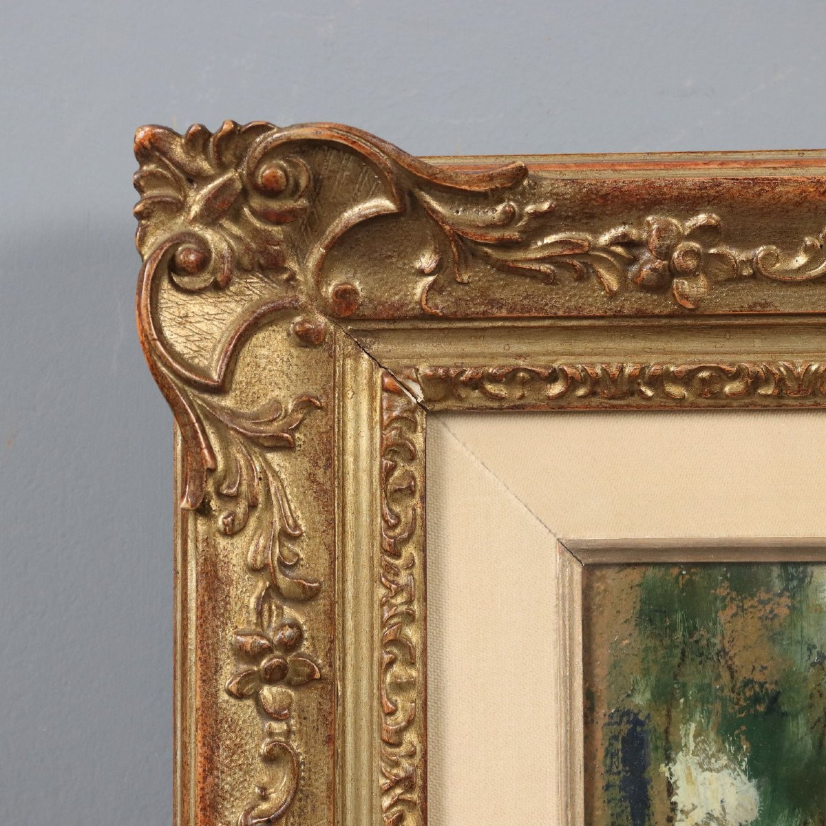 Tableau Moderne Signé Domenico De Bernardi Paysage Italie 1921-photo-4