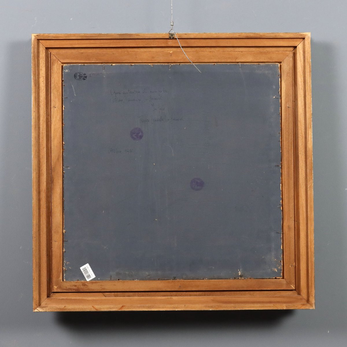 Tableau Moderne Signé Domenico De Bernardi Paysage Italie 1921-photo-6