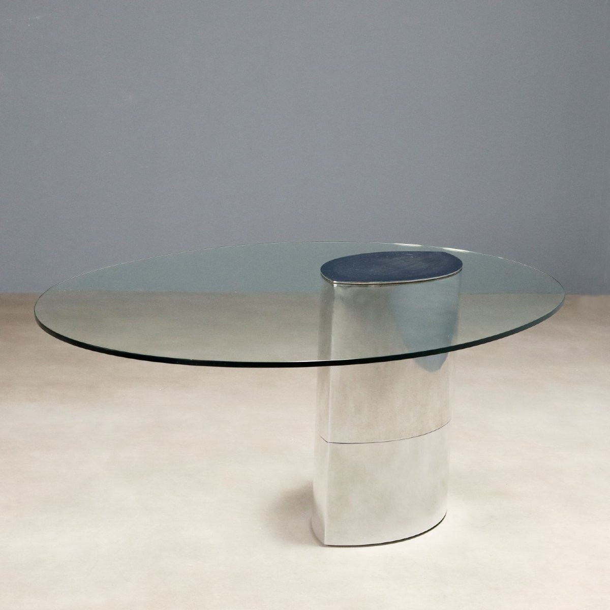 Knoll Lunario Table Vintage Design Cini Boeri 1970s-1980s-photo-5