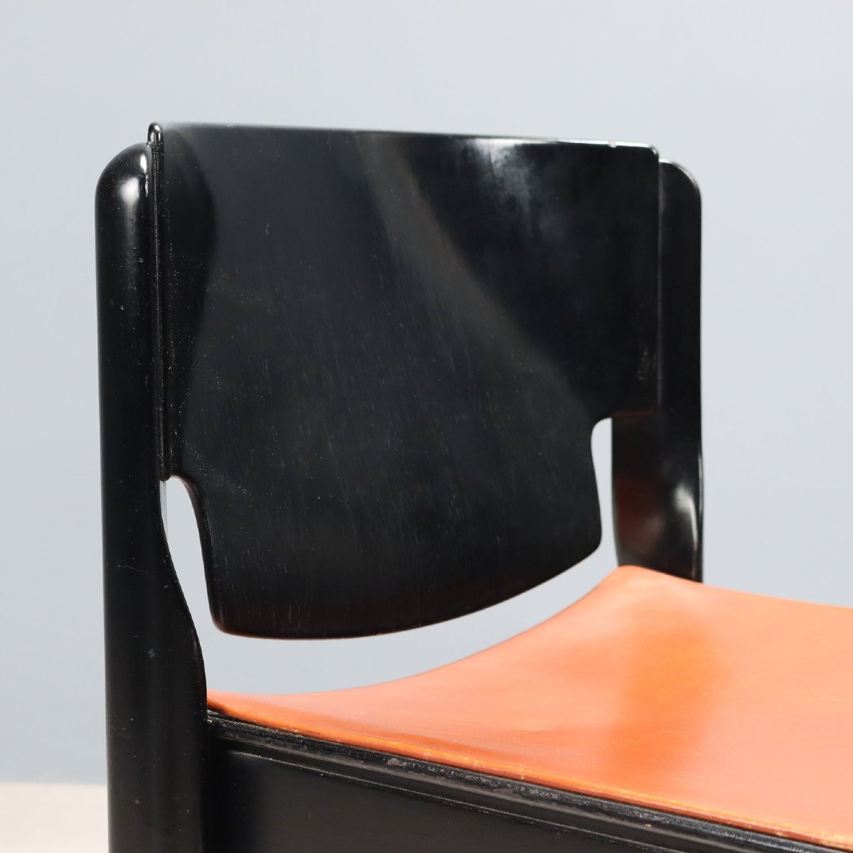 Chaises Cassina 122 Vintage Design Vico Magistretti Années 1960-70-photo-1