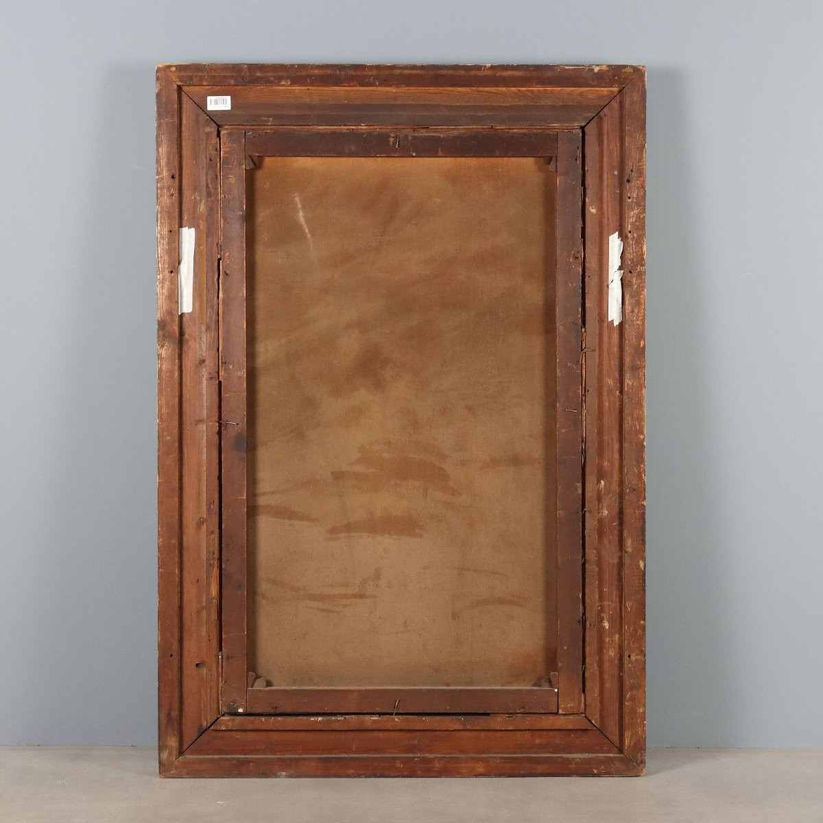 Modern Painting Landscape With Figures Oil On Canvas '800-'900-photo-7