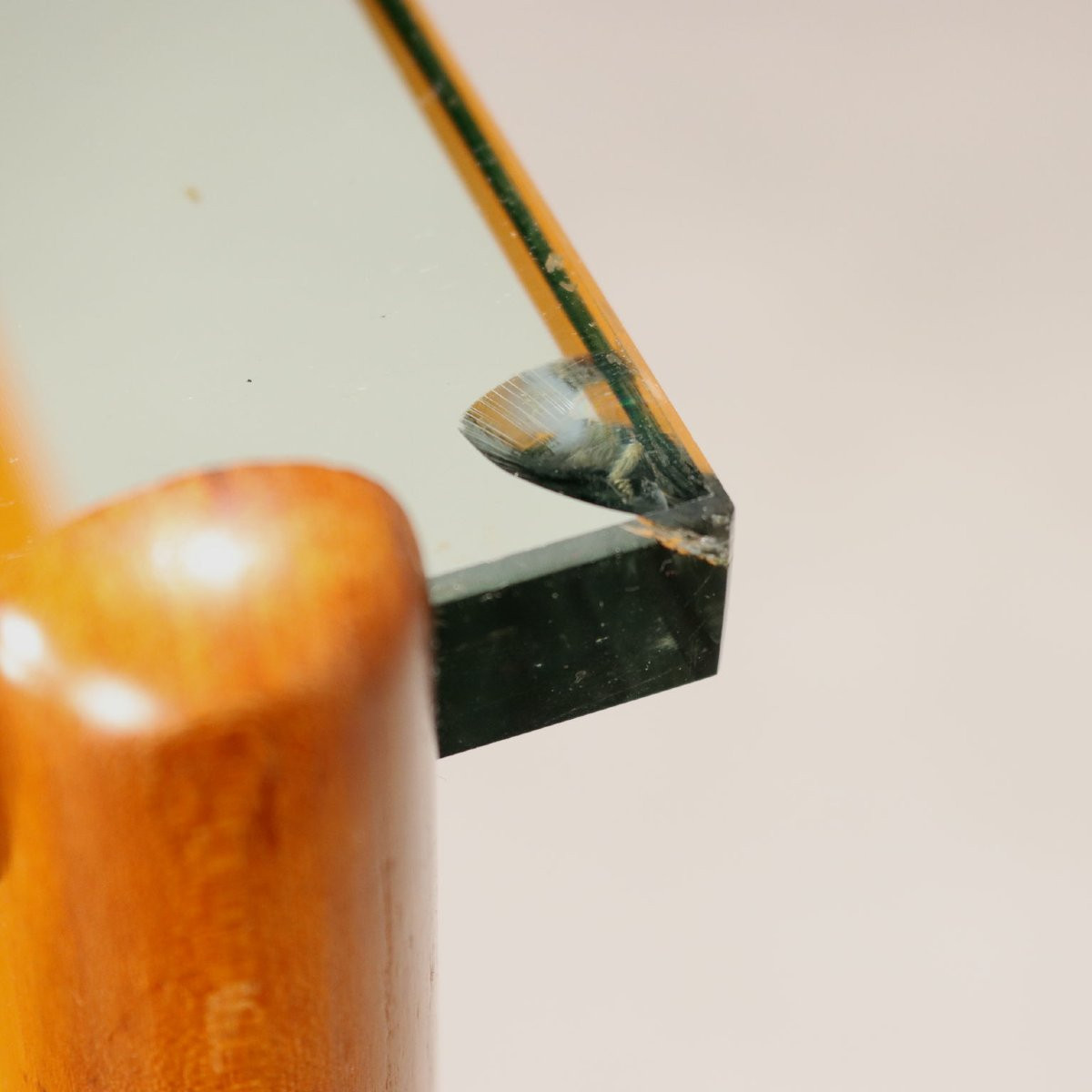 Commode Vintage Design Plaquée en Merisier 6 Tiroirs Années 50-photo-4