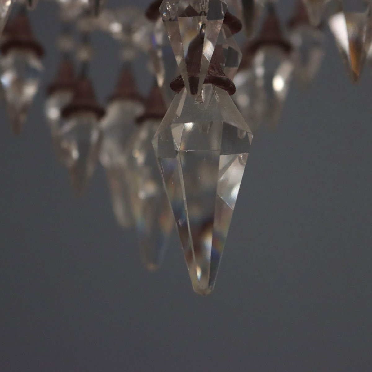 Pair Of Six-light Chandeliers Italy 19th Century-photo-2