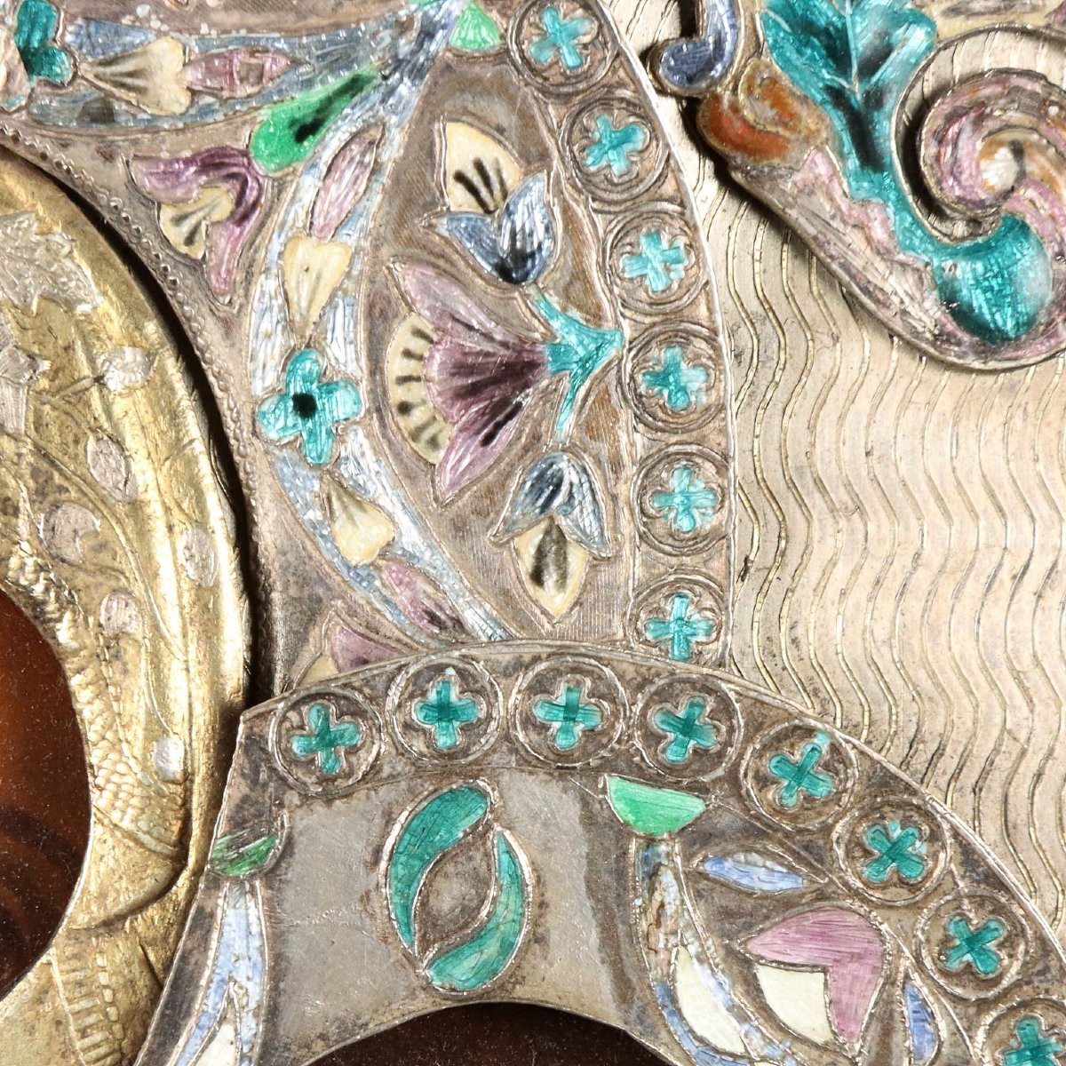 Silver Icon Copy By Julius Rappoport For Fabergé Russia First Half Of The 20th Century-photo-4