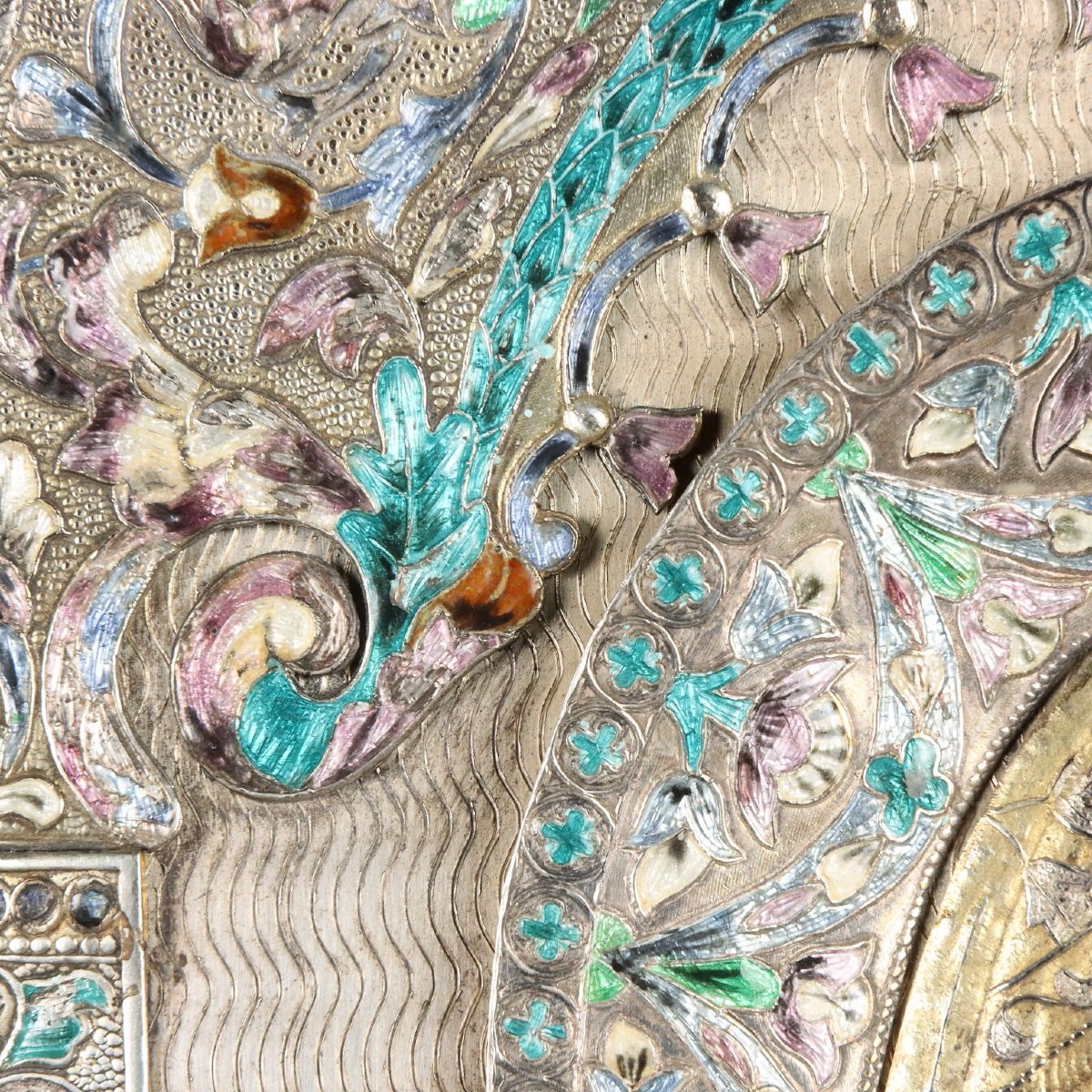 Silver Icon Copy By Julius Rappoport For Fabergé Russia First Half Of The 20th Century-photo-1