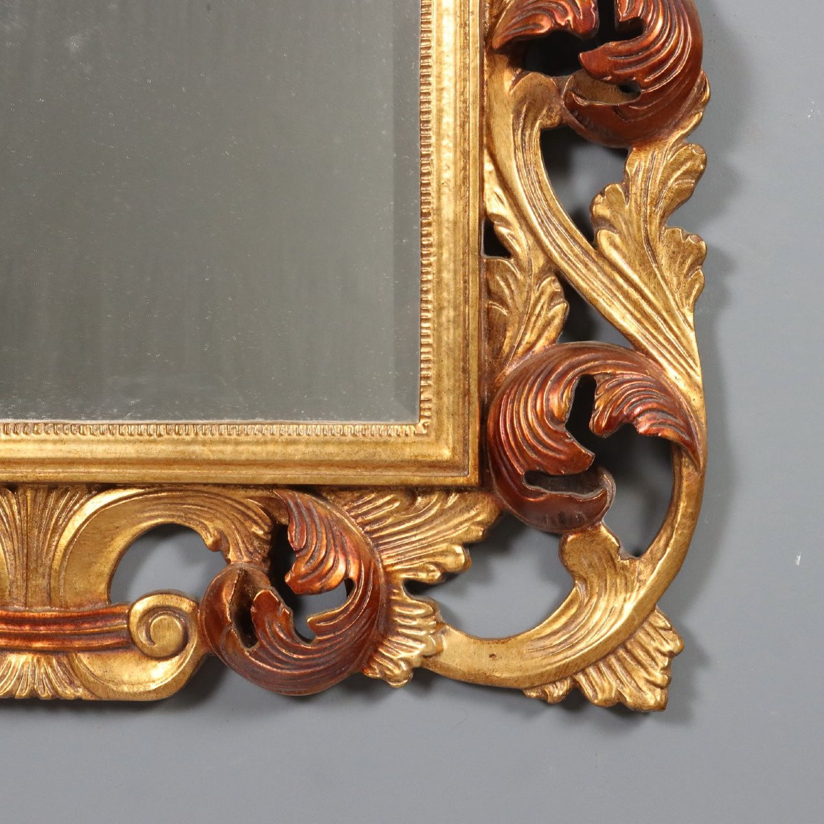 Miroir de style baroque Italie, XXe siècle-photo-3