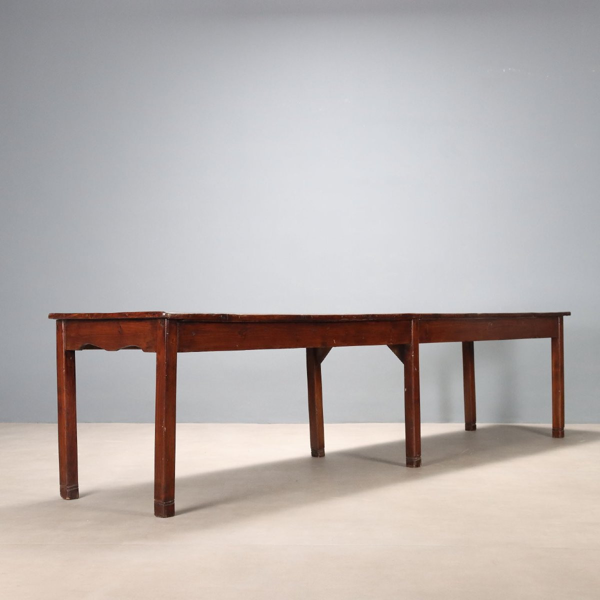 Table en sapin Italie, fin du XIXe siècle-photo-5