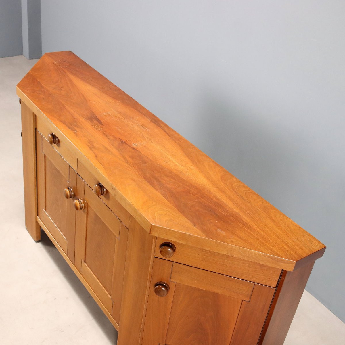 Buffet Bernini Vintage Design Silvio Coppola Design des Années 1960-photo-5