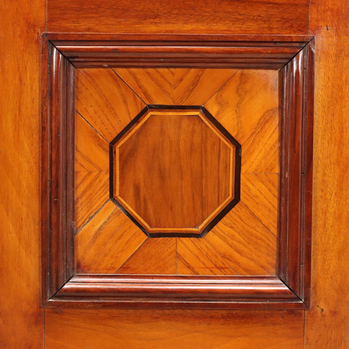 Armoire plaquée acajou Italie, début du XXe siècle-photo-4