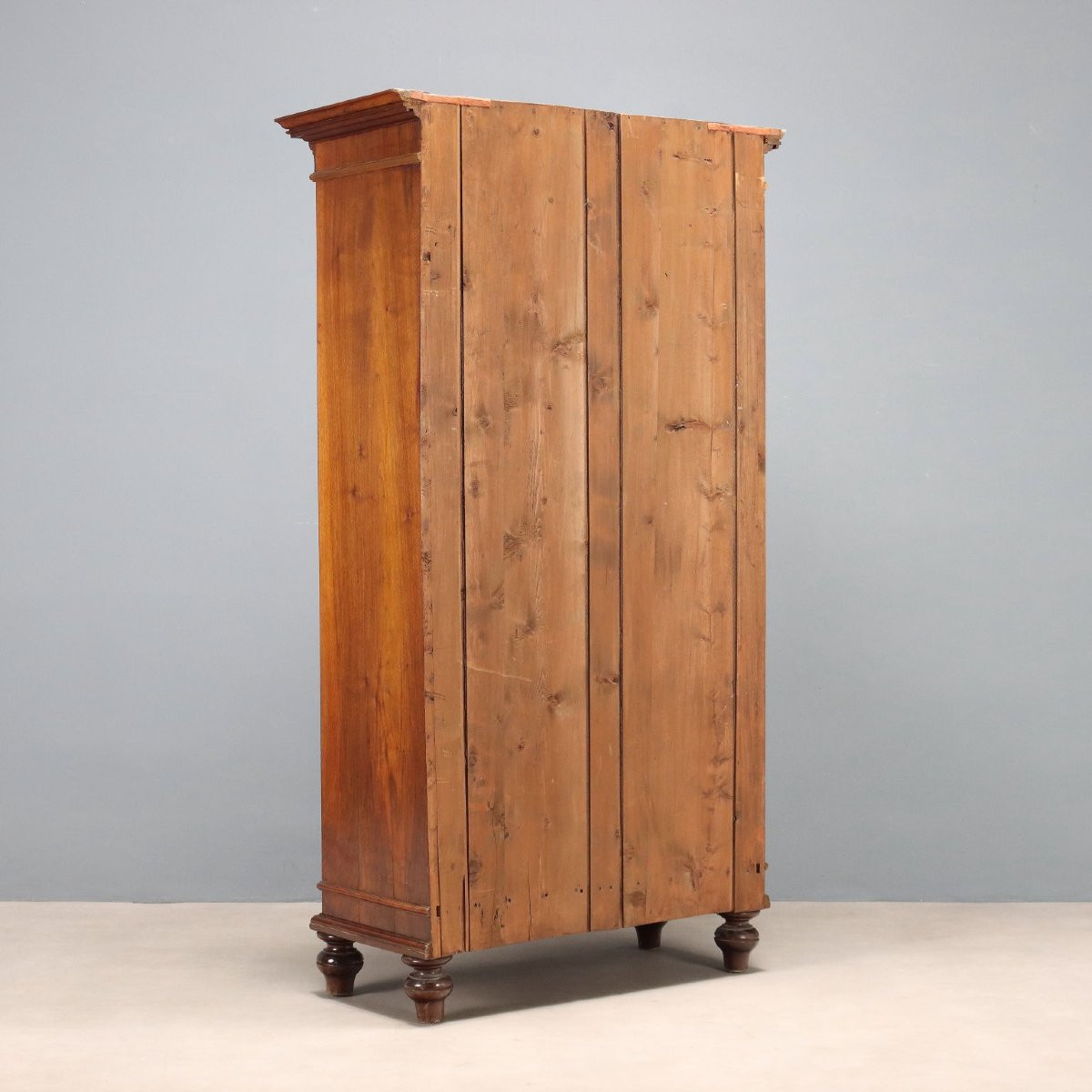 Armoire plaquée acajou Italie, début du XXe siècle-photo-6