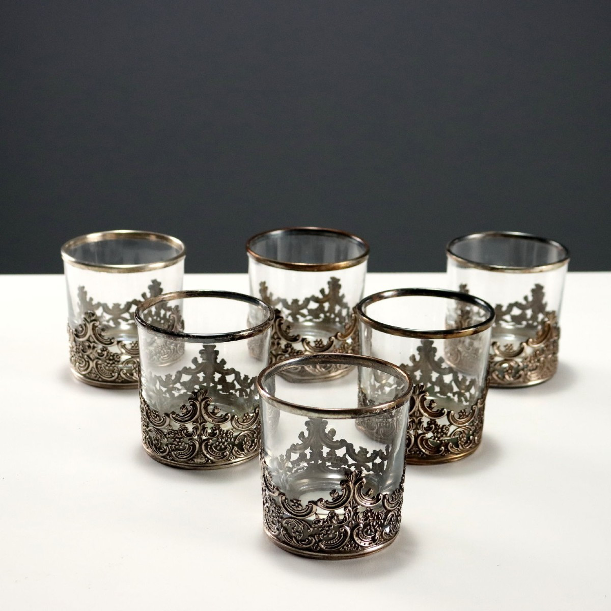 Vintage Glasses Milanese Manufacture Italy 1960s
