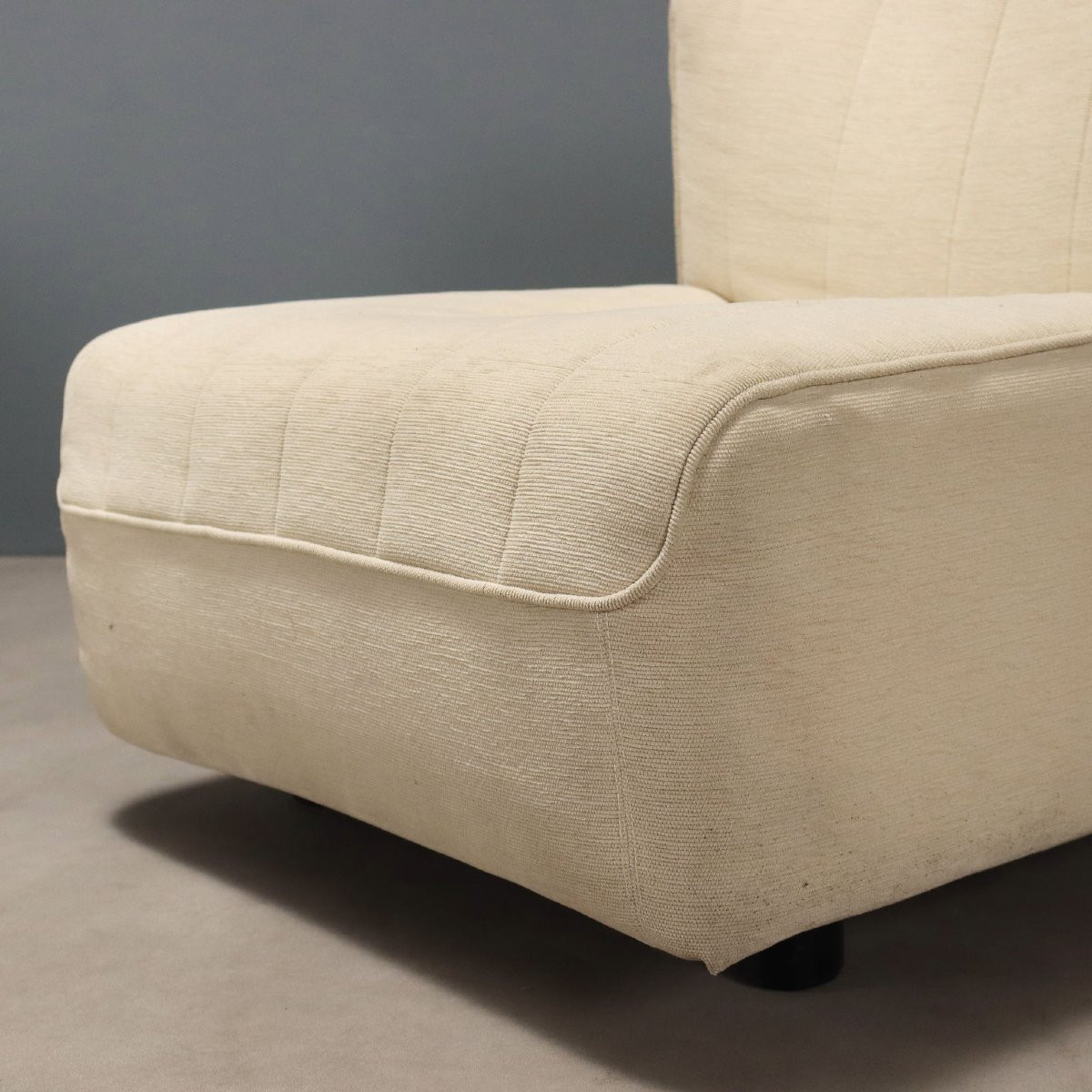 Vintage Arflex 9000 Armchairs Fabric Design Tito Agnoli 1970s-photo-1