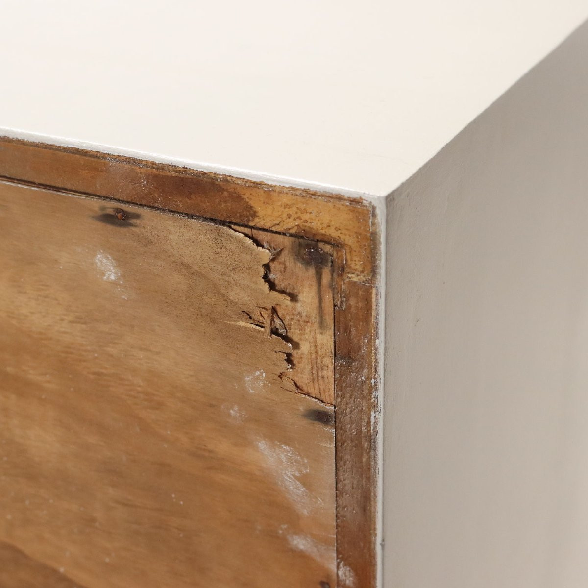 Buffet Prisma Collection Vintage Design Teck Peint Années 1960-photo-8