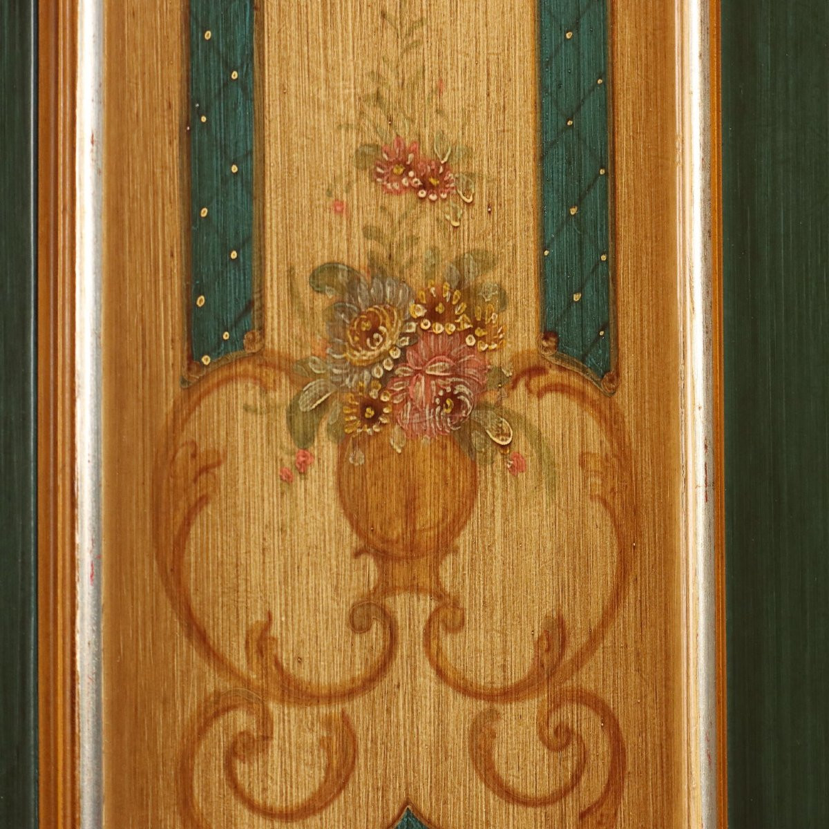 Antique Wardrobe Lacquered Wood 4 Doors Italy XX Century-photo-7