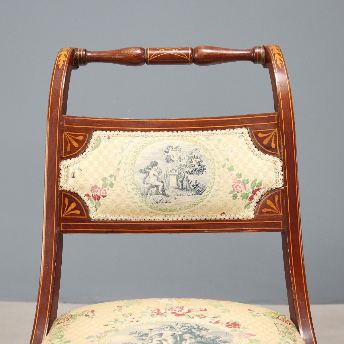 Set Of Four Victorian Chairs England, Early 19th Century-photo-1