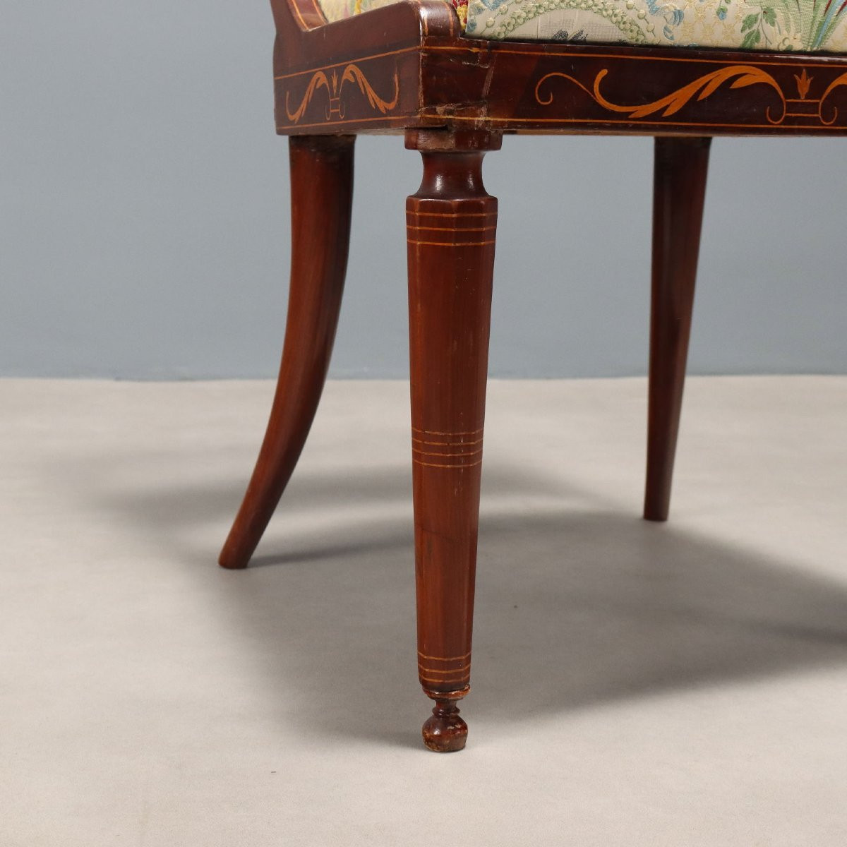 Set Of Four Victorian Chairs England, Early 19th Century-photo-6