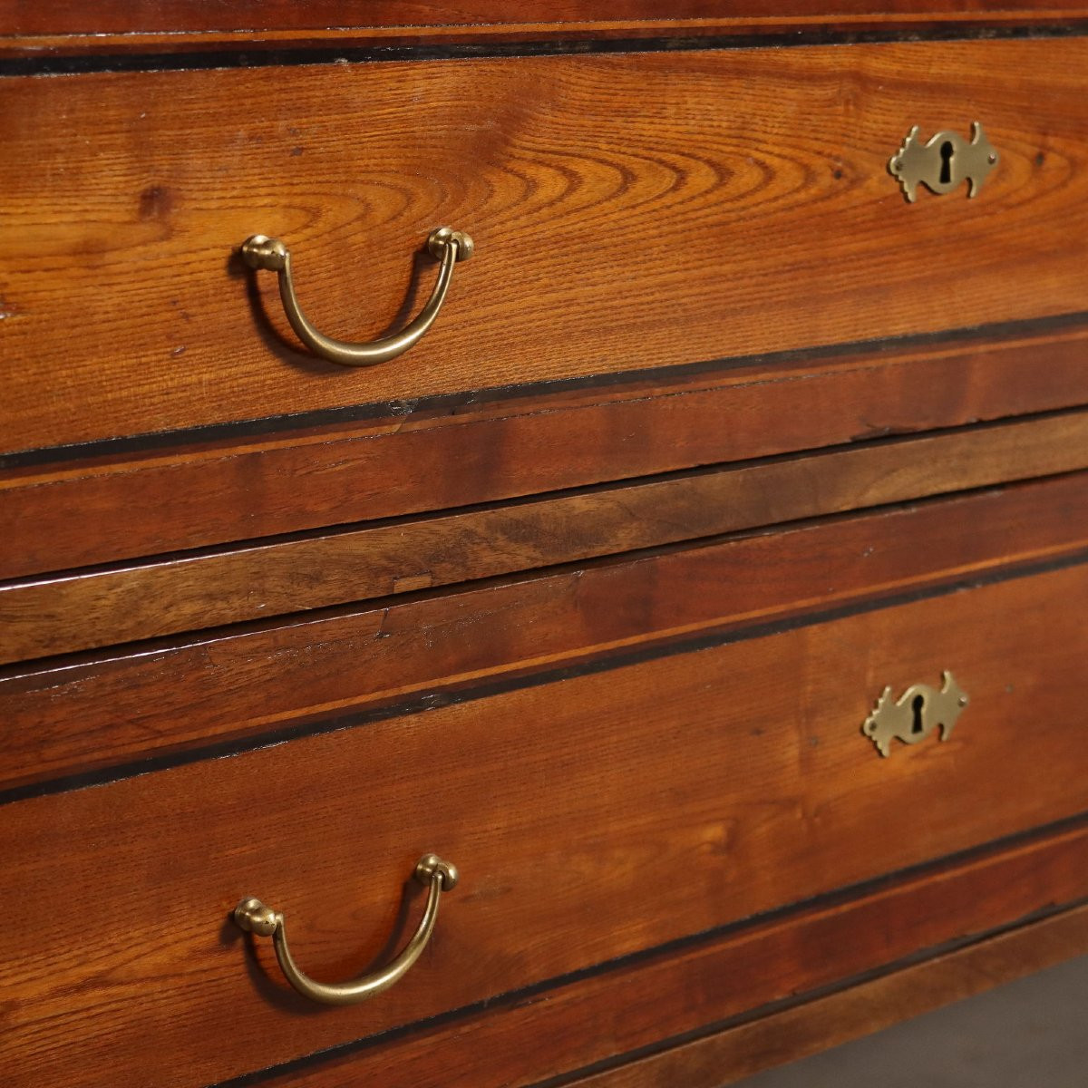 Commode en acajou  Italie, début du XXe siècle-photo-3