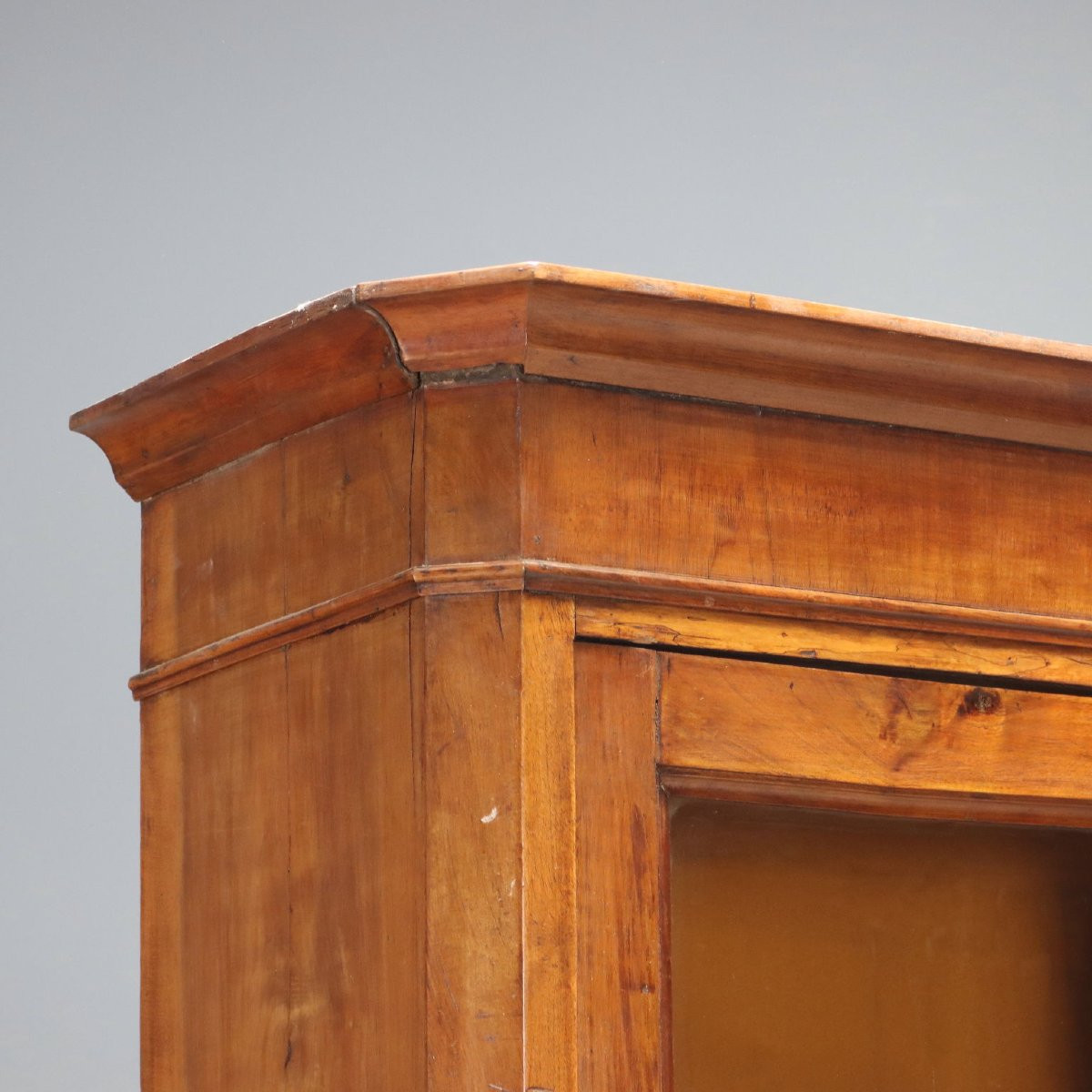 Buffet Ancien Noyer Peuplier Tiroirs Volets Italie XIXe Siècle-photo-1