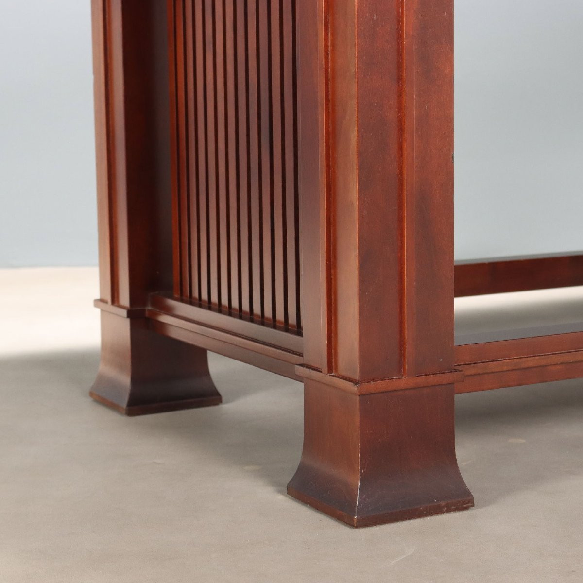 Cassina Husser Table Design Frank Lloyd Wright Italy 1980s-photo-2