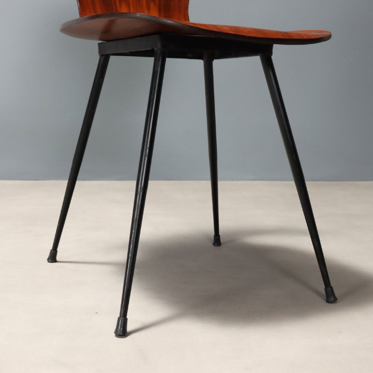 Chaises de Salle à Manger Vintage Contreplaqué Design Années 60-photo-1