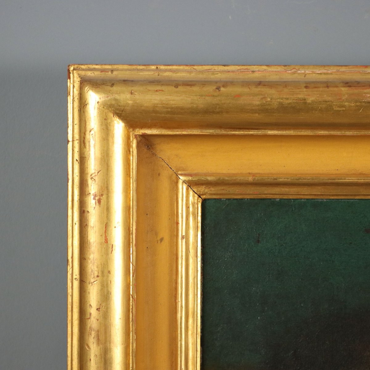 Tableau Ancien Nature Morte aux Fruits Huile sur Toile XVIIIe Siècle-photo-5