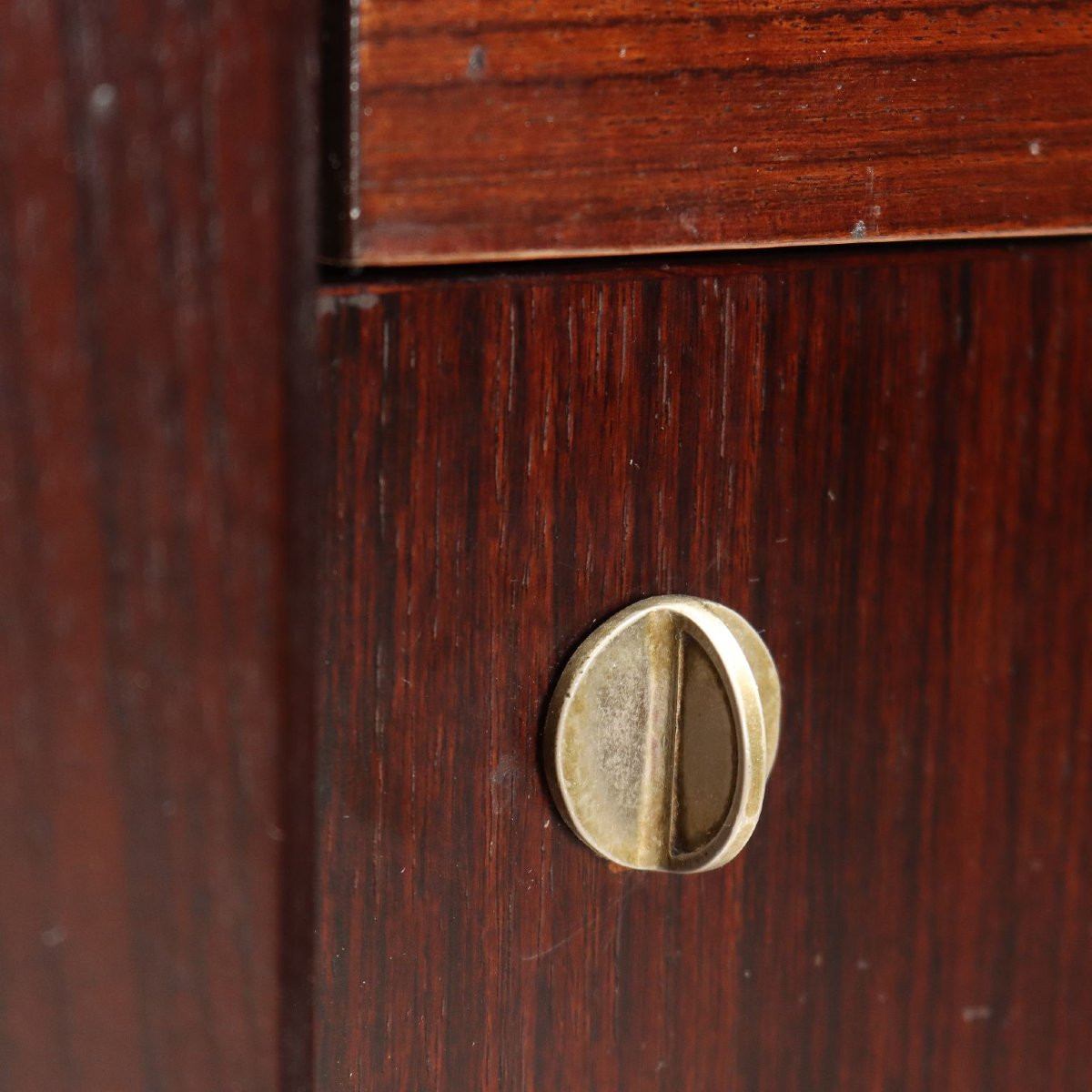 Vintage Acerbis Bookcase Exotic Wood Veneer Italy 1980s-photo-5