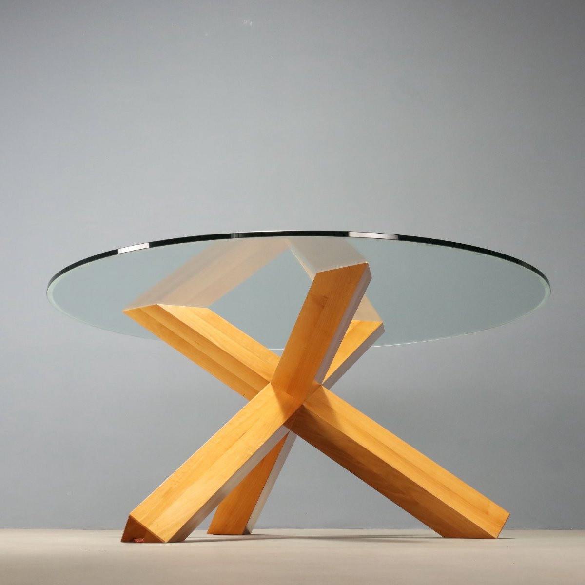 Cassina La Rotonda Table Vintage Design Mario Bellini 1980s-photo-8