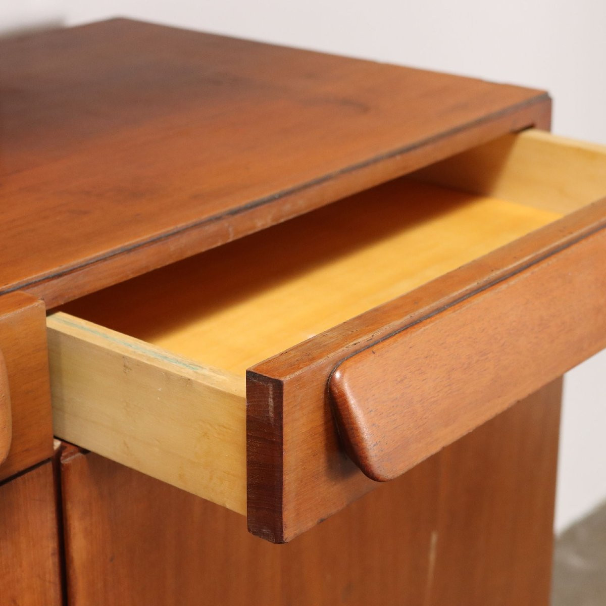 Meubles à Mur Vintage Acajou Teck Design Italie Années 60-photo-2