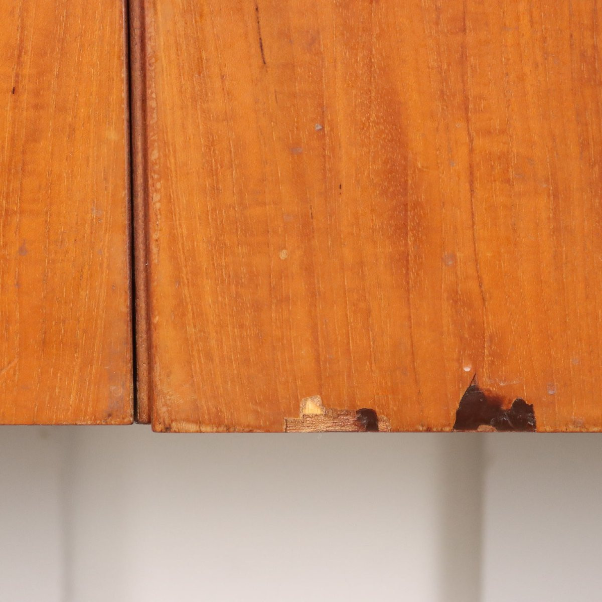 Meubles à Mur Vintage Acajou Teck Design Italie Années 60-photo-3