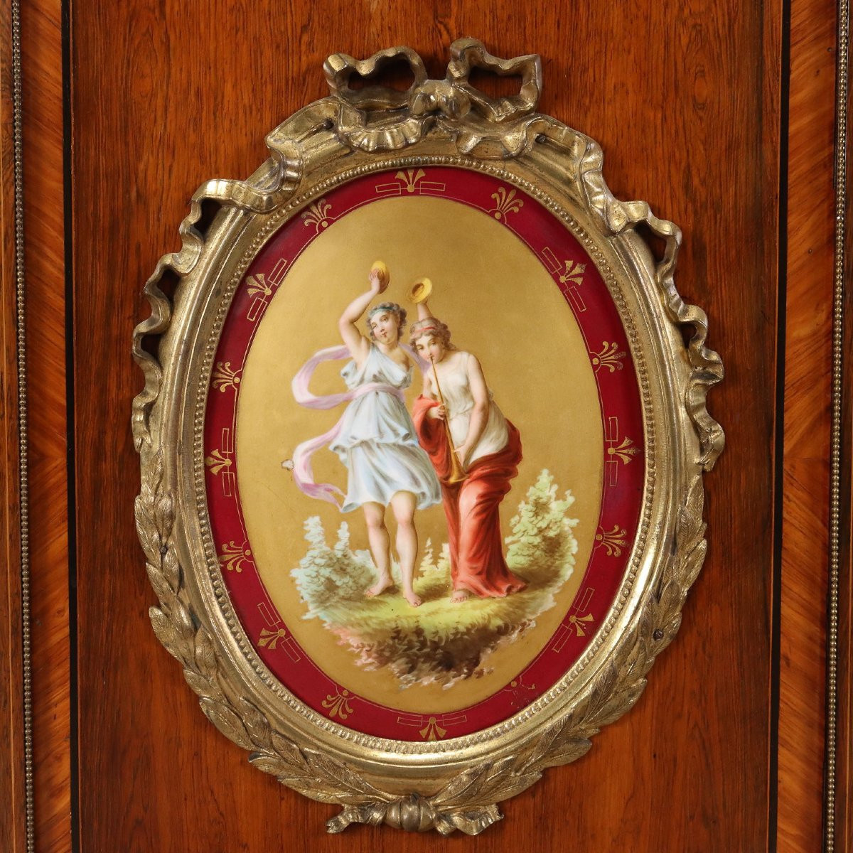 Victorian Rosewood And Bois De Rose Sideboard England Second Half Of The 19th Century-photo-6