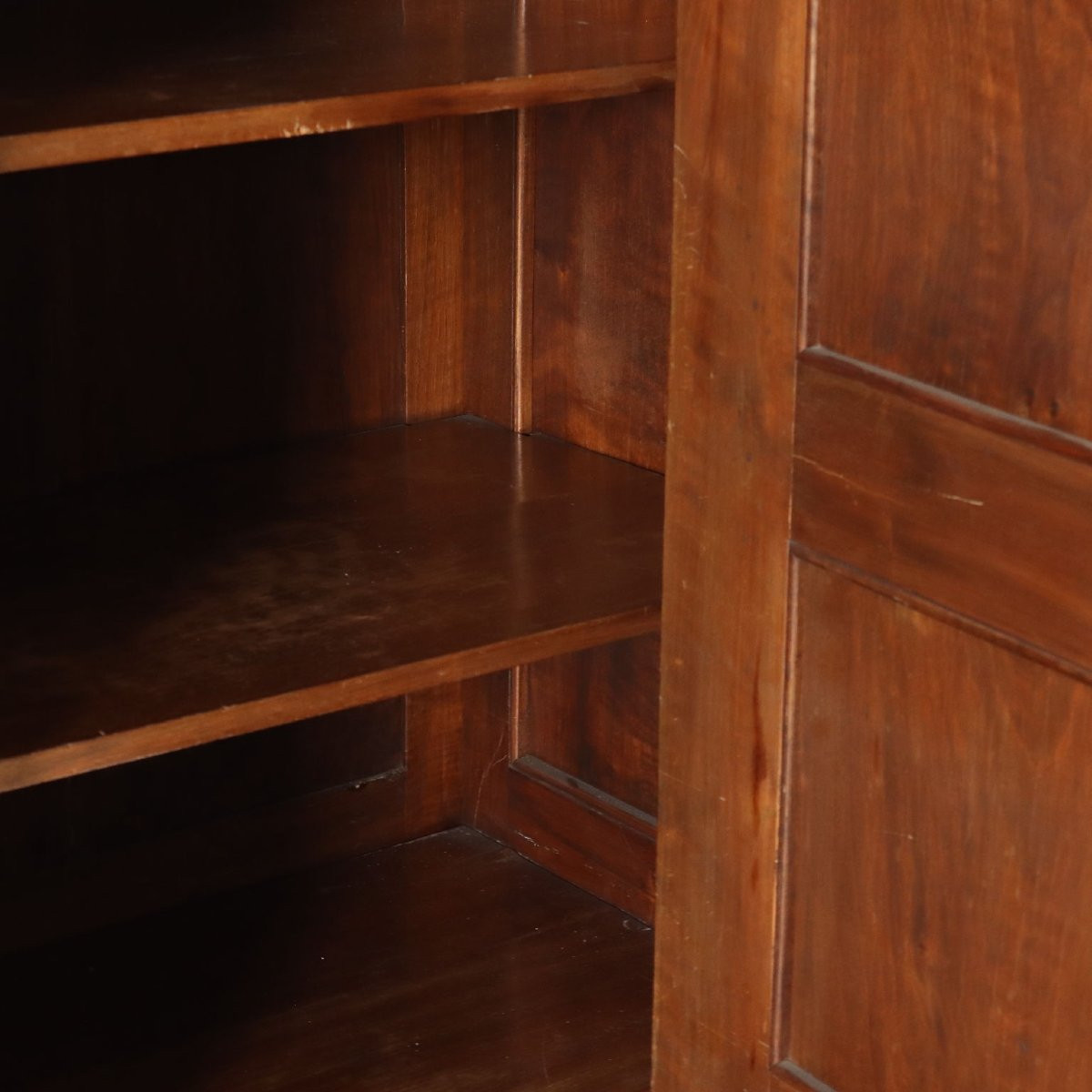 Buffet Ancien Style Néo-Renaissance Bois Gravé XXe Siècle-photo-6