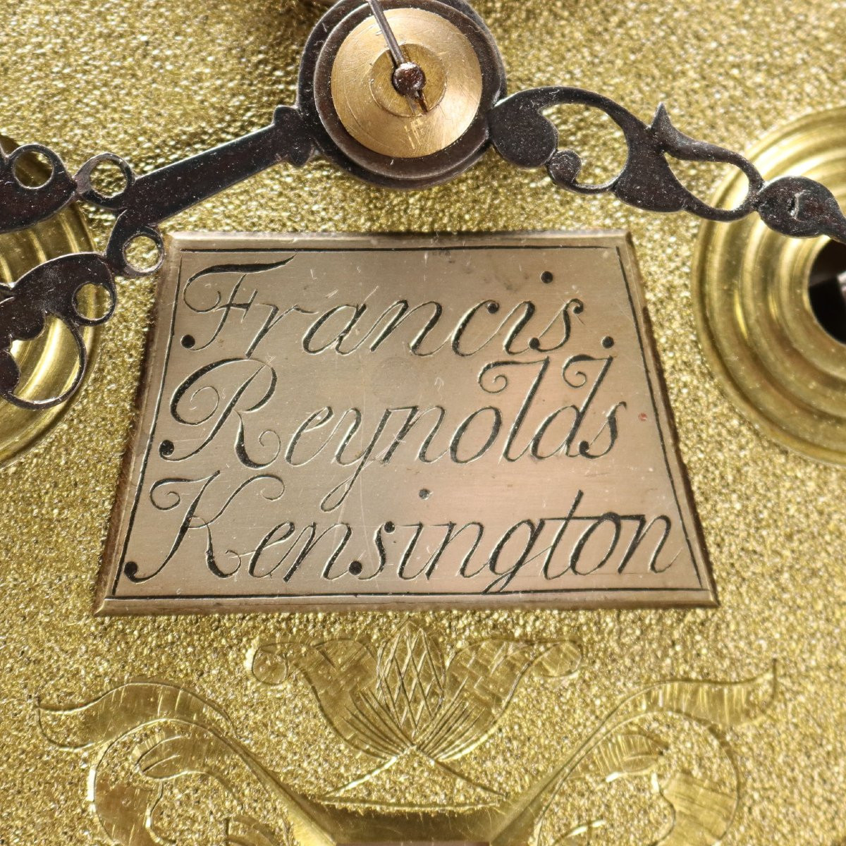 Horloge à pendule Francis Reinolds Kensington Angleterre du XIXe siècle-photo-2