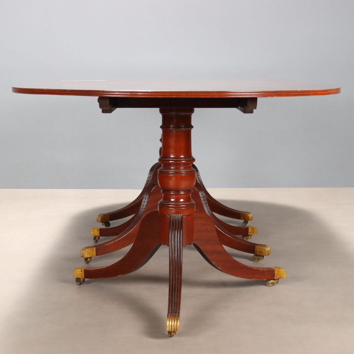 Antique Table Mahogany 3 Sections United Kingdom XIX Century-photo-8