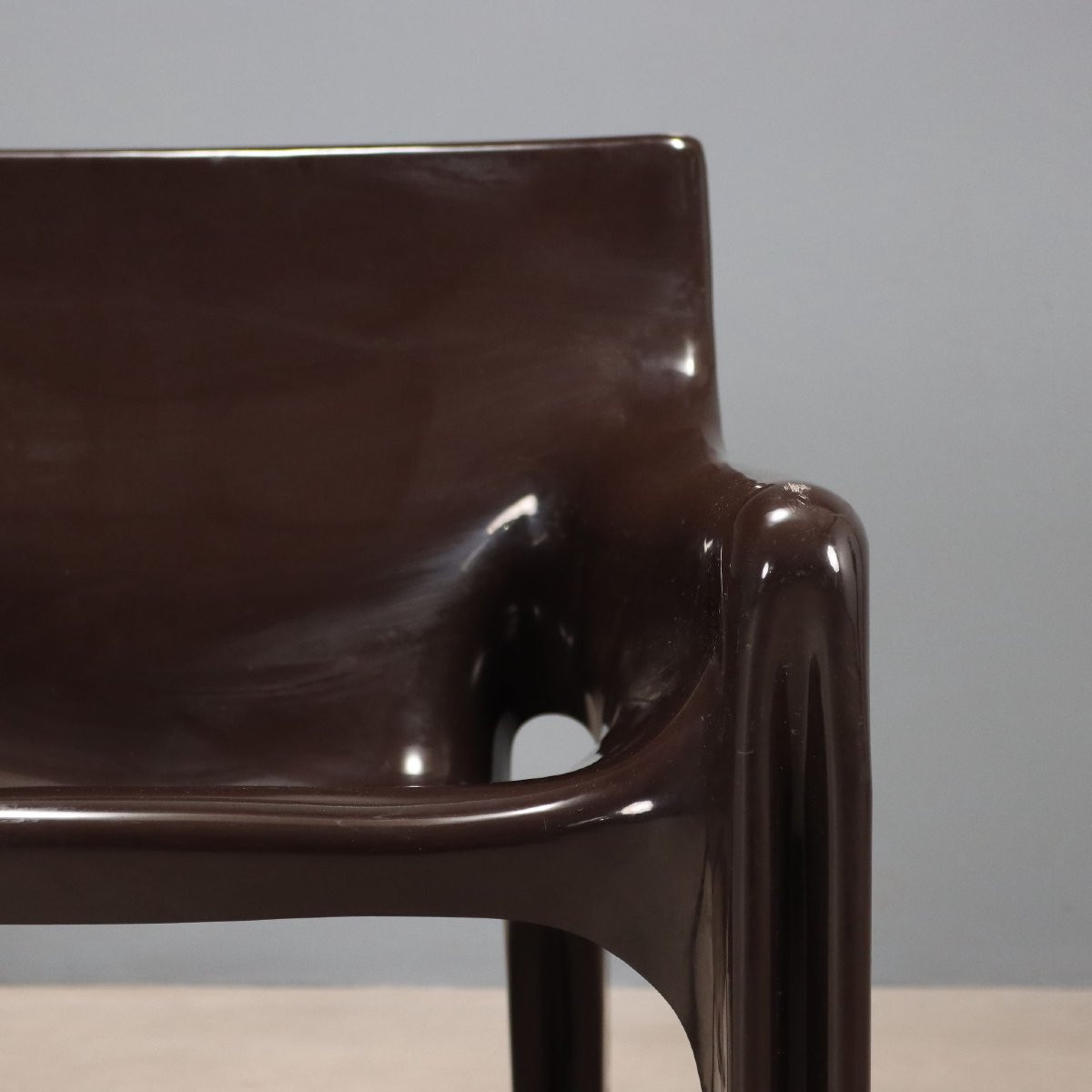 Artemide Vicario Armchairs Vintage Design V. Magistretti Italy 1960s-photo-4