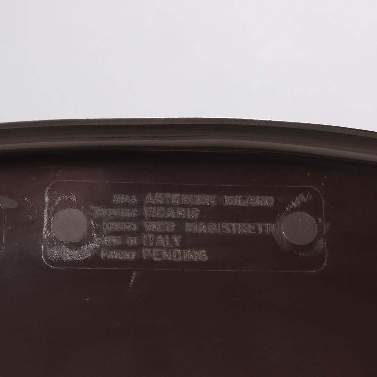 Artemide Vicario Armchairs Vintage Design V. Magistretti Italy 1960s-photo-5